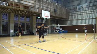 20111016孚瑪FUMA Badminton MS阿國VS小賴單打