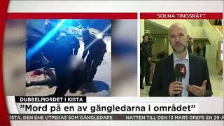 Gängledare sköts till döds - hög polisnärvaro när rättegången inleds - Nyheterna (TV4)