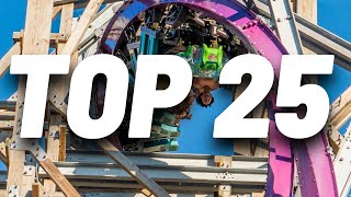 Top 25 Roller Coasters in Florida