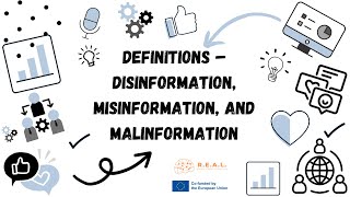 Definitions – Disinformation, Misinformation, and Malinformation