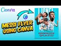 How to create Sports Flyer design using Canva | Canva sports poster design | Canva Tutorial