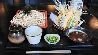 大洗町　武山　天ざるそば　食べてきました　手打ちそば　常陸秋そば　