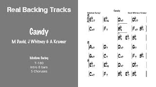 Candy - Real Jazz Backing Track - Play Along