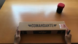 Comandante C40 Red Sonja Unboxing and brew some coffee with Aeropress Go