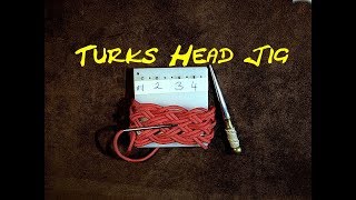 Making a Turks Head Using a Turks Head Board or Jig - Easy to Follow Turks Head Instructions