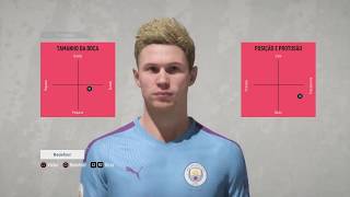 FIFA20 Face DE BRUYNE Pro clubs tutorial lookalike