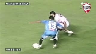 عبد الشافي في مواجهة الزمالك في ملخص مباراة الزمالك وغزل المحلة ( ٣ - ١ ) بالدوري موسم ٢٠٠٧ - ٢٠٠٨