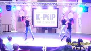 {130601 K-POP COVER DANCE FESTIVAL VIENNA} Home Made Asia - Paradise (Infinite Dance Cover)