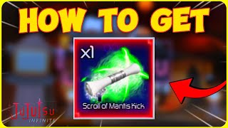 🔥How to Get Mantis Kick Skill  in Jujutsu Infinite! (EASY Guide)