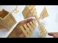 Cara membuat kincir angin dari stik eskrim| how to make windmill from popsicle stick