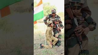 indian army 🇮🇳 And Police 🚓 और फौजी की जान Deshbhakti Story #shorts #police #army #viral
