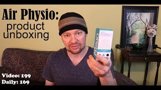 AirPhysio unboxing!  Lungs, breathing, mucous, expectorant, coughing, and potential solutions!