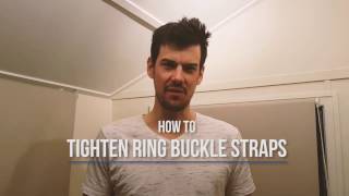 How to Do Up Buckles on Urban Strength Rings