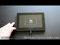 Blackberry Playbook initial setup walk-through video