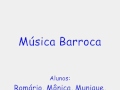 i dont know why barroco no brasil