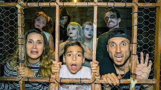 LAST To Leave HAUNTED PRISON Wins $1,000 Challenge! | The Royalty Family