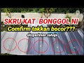 Eksperimen skru metal deck pada bonggol | pasang bumbung rumah | rumah bocor