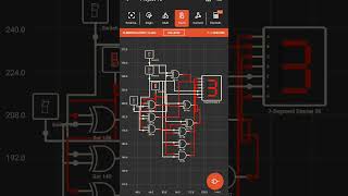 0 to 4 numbers on logic circuit sim #logiccircuitsim #trending #pavitray #circuit
