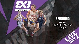 RE-LIVE | FIBA 3x3 Women´s Series Fribourg Stop 2024 | Day 2