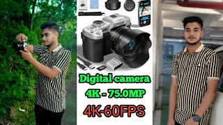 Digital camera DSLR 4k 75MP NEW Camera 4k 75MP 2025