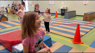 2nd Grade Gymnastics at Barre Town School