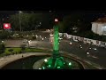 # Drone , Tugu muda Semarang Malam hari