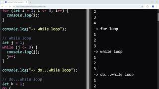 Loops in JavaScript - Day 6