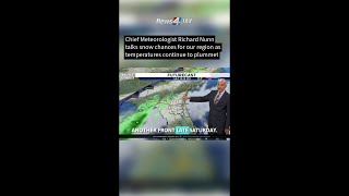 Chief Meteorologist Richard Nunn discusses potential snow in our region as temps continue to plummet