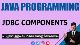 Jdbc components|Java Programming|Malayalam Tutorial