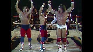 The British Bulldogs \u0026 Ultimate Warrior vs. Demolition \u0026 Mr. Fuji (07.24.1988)