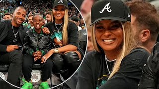 Ciara and Russell Wilson took Future Zahir to the Boston Celtics game for an ear