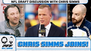 2024 NFL Draft Discussion with Chris Simms | PFF NFL Show