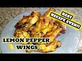 Lemon Pepper Chicken Wings In The Oven | Easy Chicken Wing Recipes