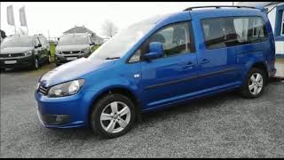 2015 Volkswagen Caddy Maxi 1.6 TDI, Wheelchair Accessible Taxi @DMmobility.ie