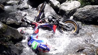 FIM Trial GP Andorra 2022 Crash\u0026Show WATER SECTIONS (Edgar-RaceVideos)