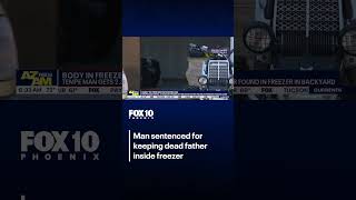 Arizona man gets prison time for hiding father's body in freezer | FOX 10 Phoenix