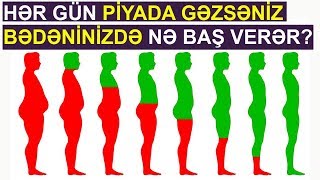 Hər gün 10 dəqiqə piyada gəzsəniz...