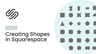 NEW - How To Create Shapes in Squarespace // Squarespace Shape Blocks
