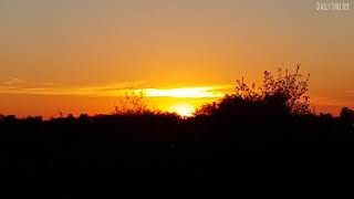 Sunset in Central Kalahari