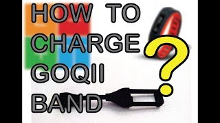 How to charge GOQII Fitness band (Simple Method)