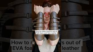 You'll never fail again to make your own bracers with this technique! 🪡 #cosplay #diy #diycrafts