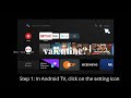 how to connect to the wifi in the android tv system