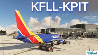 iFLY Max 737 MSFS | Fort Lauderdale - Pittsburgh | Vatsim | #msfs #ifly