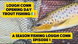 Opening day of the Lough Conn brown trout season 15th of February 2025