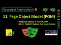 Playwright JS + Copilot - Stop Writing Page Objects Manually | POM In Seconds (Custom chat)