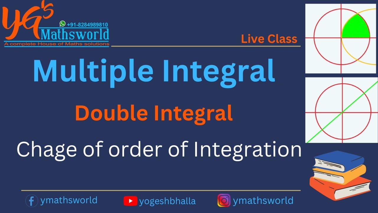 Change Of Order Of Integration Two Three Strips Multiple