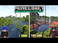 100 HARI DI MINECRAFT MANGROVE ONLY