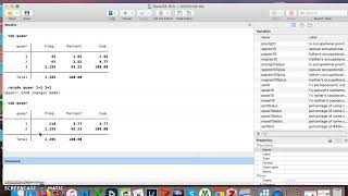 Stata #8: Recoding a Variable