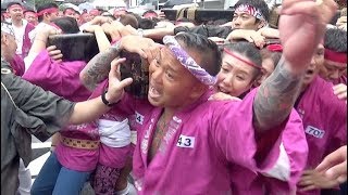 平成30年　鳥越祭　本社神輿　二長町