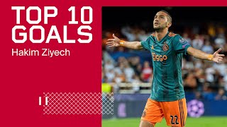 TOP 10 GOALS - Hakim Ziyech